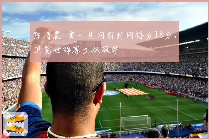 陈清晨_贾一凡网前封网得分18分，卫冕世锦赛女双冠军