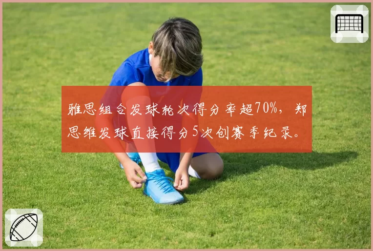 雅思组合发球轮次得分率超70%，郑思维发球直接得分5次创赛季纪录。